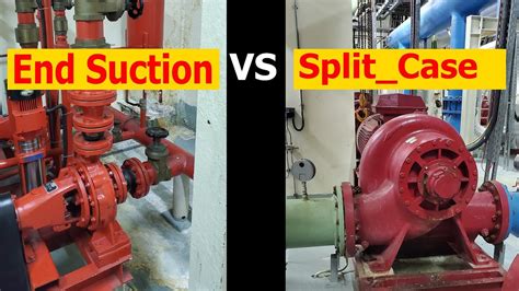 end-suction vs centrifugal pump|end suction vs split case.